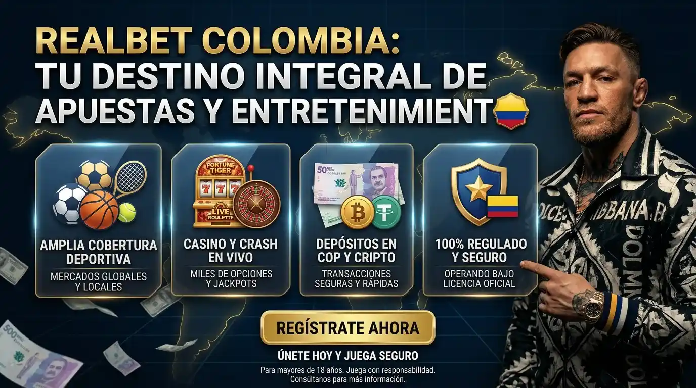 REALBET — posicionamiento de realbet en el mercado colombiano