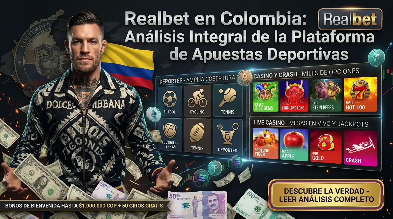 Realbet Colombia: Análisis Completo de Plataforma de Apuestas 2026